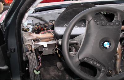 Gas Inflator in Dash