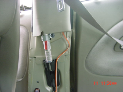 Seat belt Pretentioner, 2004 Lexus