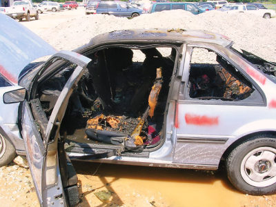 Vehicle fire class